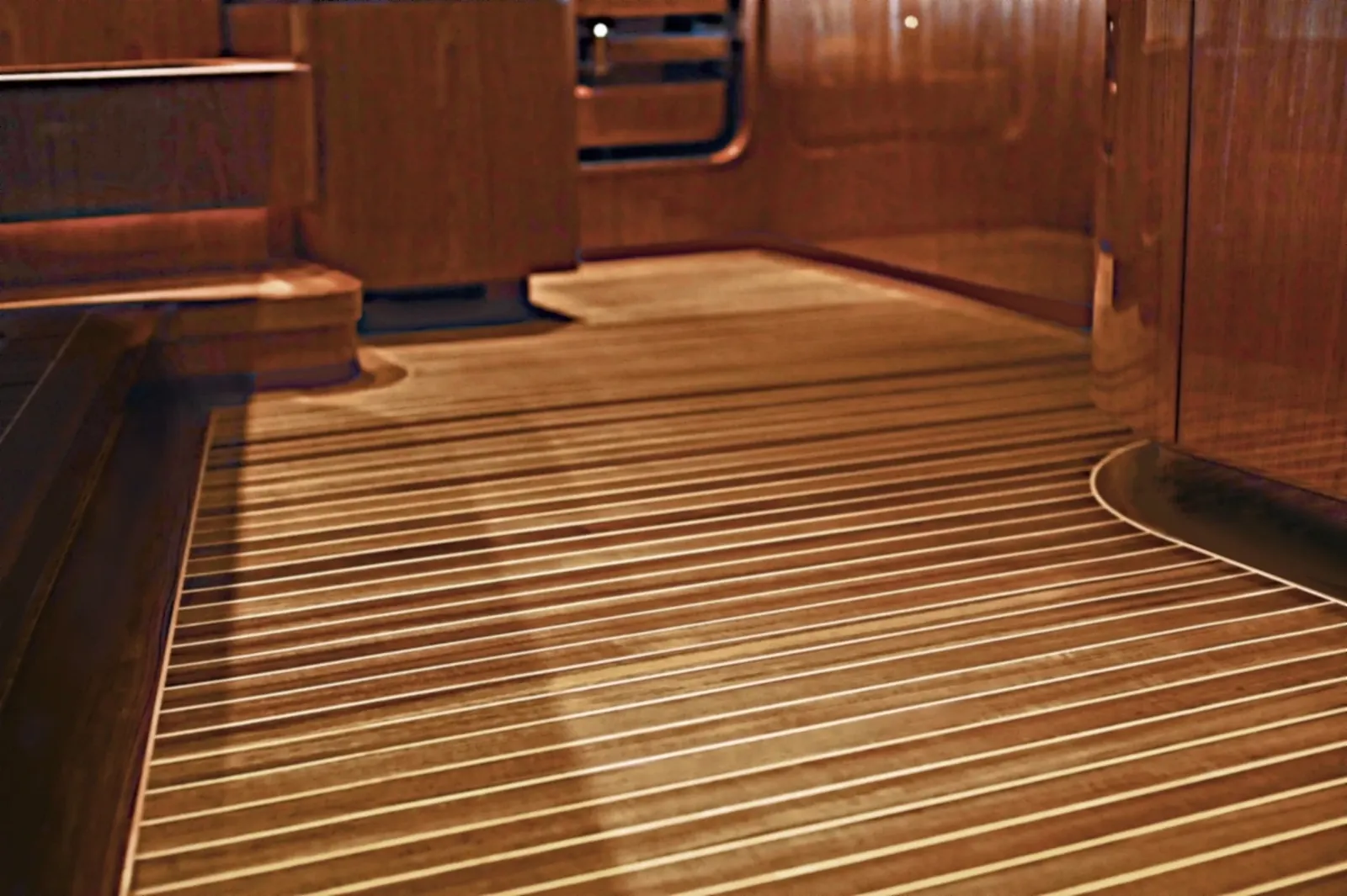 Refit Floor Installation - Maritime Wood Products